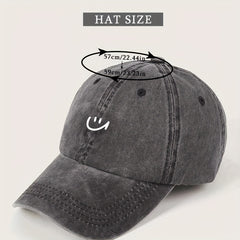 Solid Washed Sports Hat Cotton Dad Hats