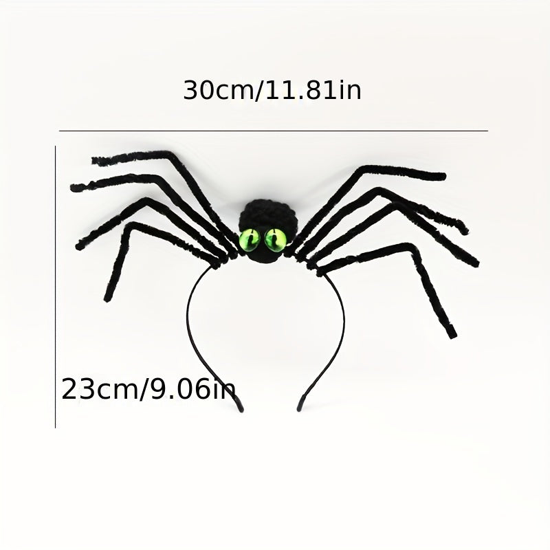 Halloween Spider Headband Horror Hair Hoop