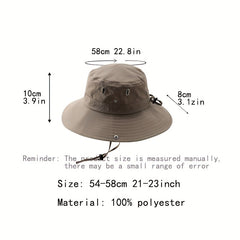 Sun Hat Wide Brim UV Protection Outdoor Fishing Hat