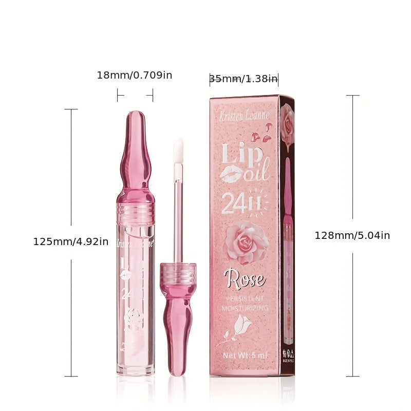 Rose Petal Essence Lip Gloss Moisturizer
