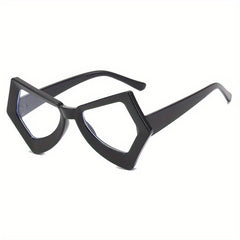 Y2K Butterfly Clear Lens Glasses Candy Gradient