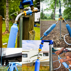 RV Water Filter Inline Reduces Bad Taste Odor Sediment