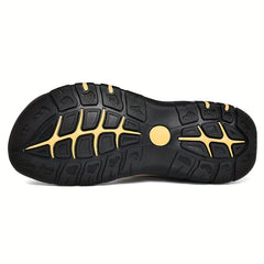 Men's Beach Sandals Round Toe Non-slip Casual Shoes