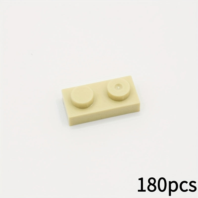 180pcs 1 x 2 Building Blocks Set - MOC 3023 ABS Material