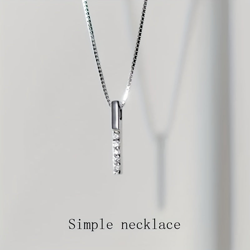 Girl's Geometric Necklace, Minimalist Fashion Jewelry, Christmas Party Gift
