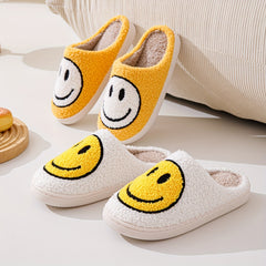 Cozy Smile House Slippers Men Winter Shoes