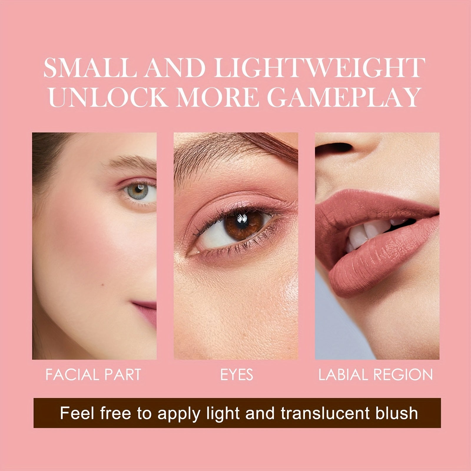 Delicate Waterproof Blush Stick for Brightening Contouring