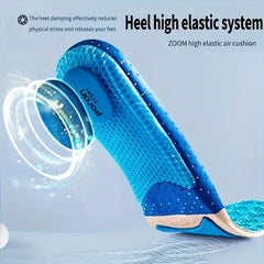 Silicone Sports Insoles Arch Support Breathable Cushion Shock Absorbing