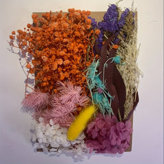 DIY Dried Flower Pack A5 Perpetual Flower Material for Photo Frame