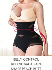 Mesh Shaping Panties Tummy Control Compression Underwear & Shapewear