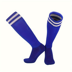 Men's Knee High Sport Socks, Sweat Absorbing, Breathable, 10 Pairs