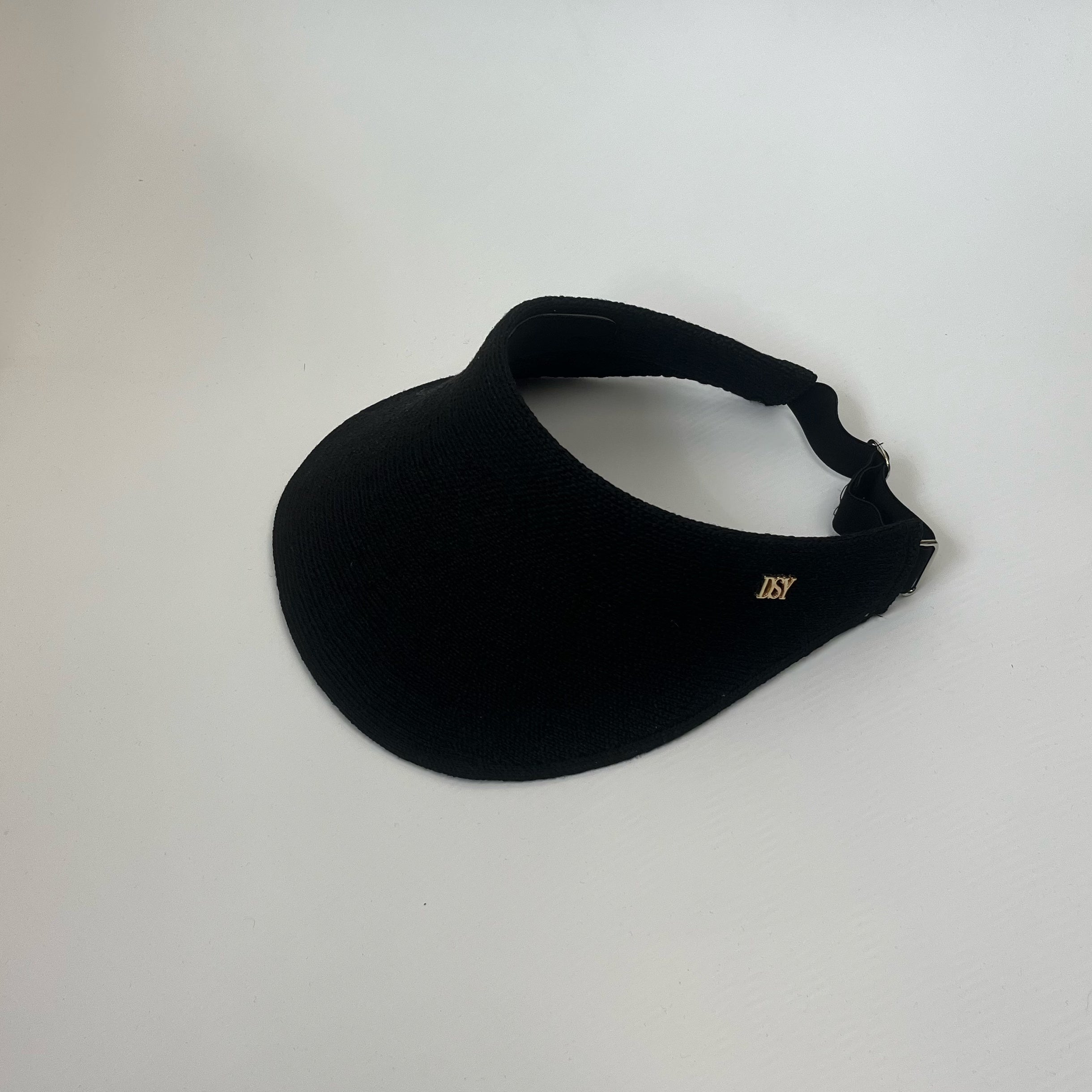 Wide Brim Knitted Visor Hat for Women