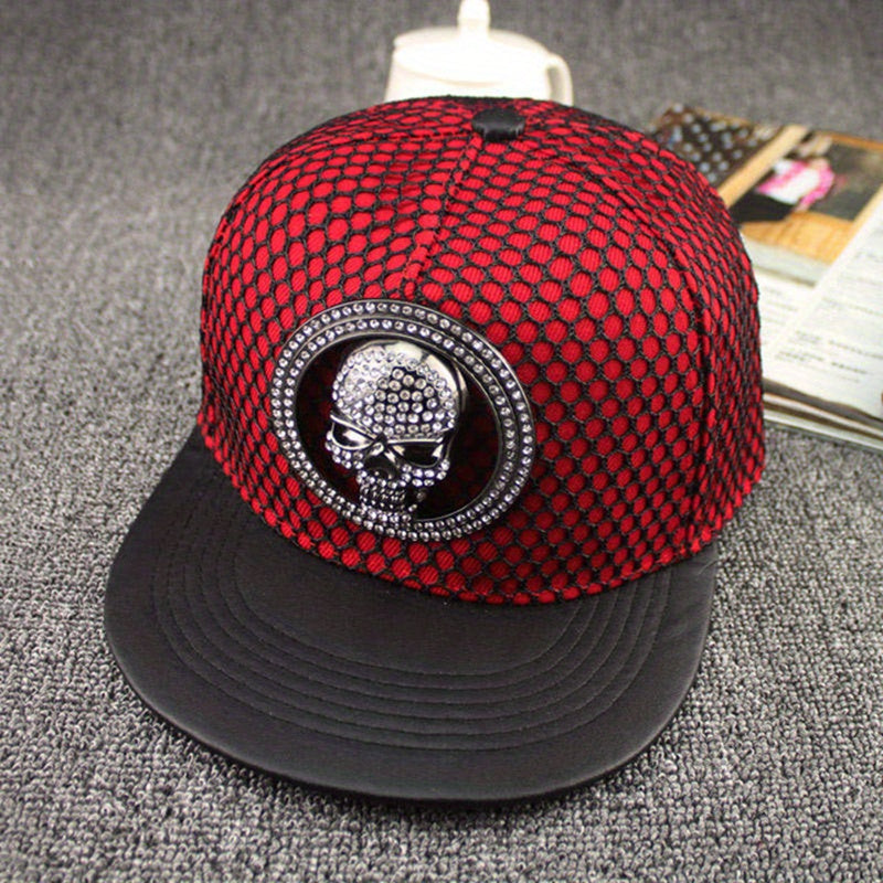Men's Skull Baseball Cap Hip Hop Hat