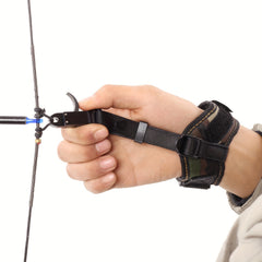 Archery Release Trigger Caliper Compound Bow Release Aids Wrist Strap