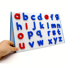 26pc Magnetic Stickers Number & Letters Red English Educational Children's Toys