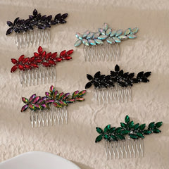 Bridal Crystal Hair Comb Insert Comb Head Jewelry Hair Accessories