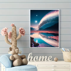 Mountain & River Landscape 5D DIY Rhinestone Painting Kit