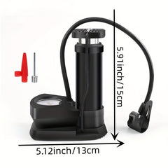 Portable Foot Air Pump Lightweight High Pressure Mini Pump for Bicycle
