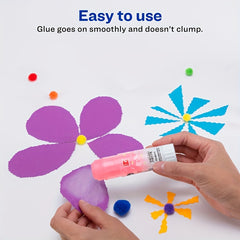 Vanishing Jelly Glue Stick Craft Art School Project Paste Washable 24pcs