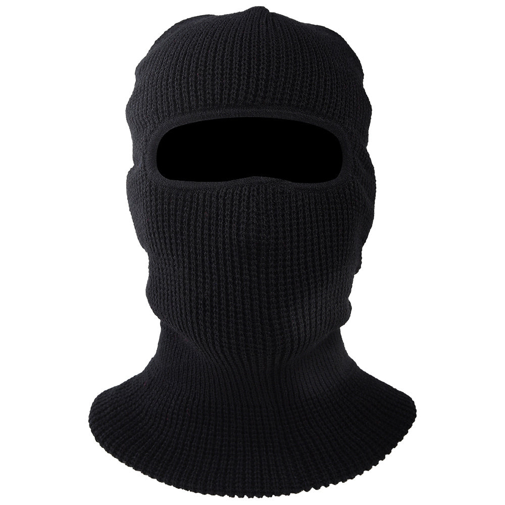 Unisex Full Face Cover Hole Ski Mask Hats Windproof Knit Hat Winter Warm Hat