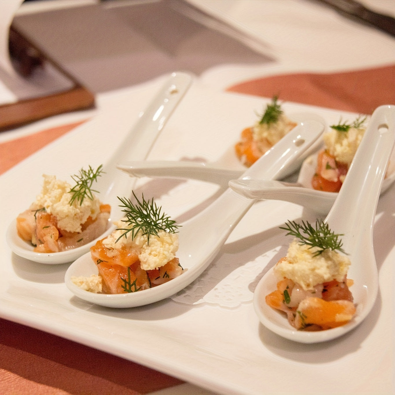 6pcs 13 46 Cm Ceramic Soup Spoon Set for Appetizer Cereal Ramen Dessert