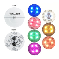 LED Coaster Flashing Light Up Pad for Bottle Wine Glass