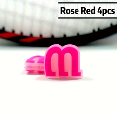 4PCS Tennis Vibration Dampener Silicone Racket Shock Absorbers