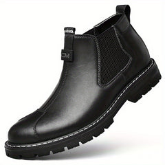 Men's Slip On Chelsea Boots Outdoor Anti-skid Rubber Sole Boots