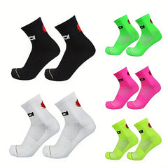 Unisex Cycling Socks Quick Drying Wear Resistant