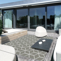 Non-slip Outdoor Area Rug Waterproof Patio Clearance Machine Washable