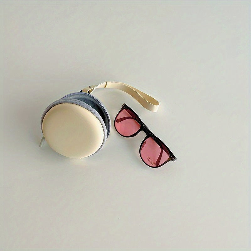 Kids Folding Sunglasses UV Resistant with Air Cushion Box