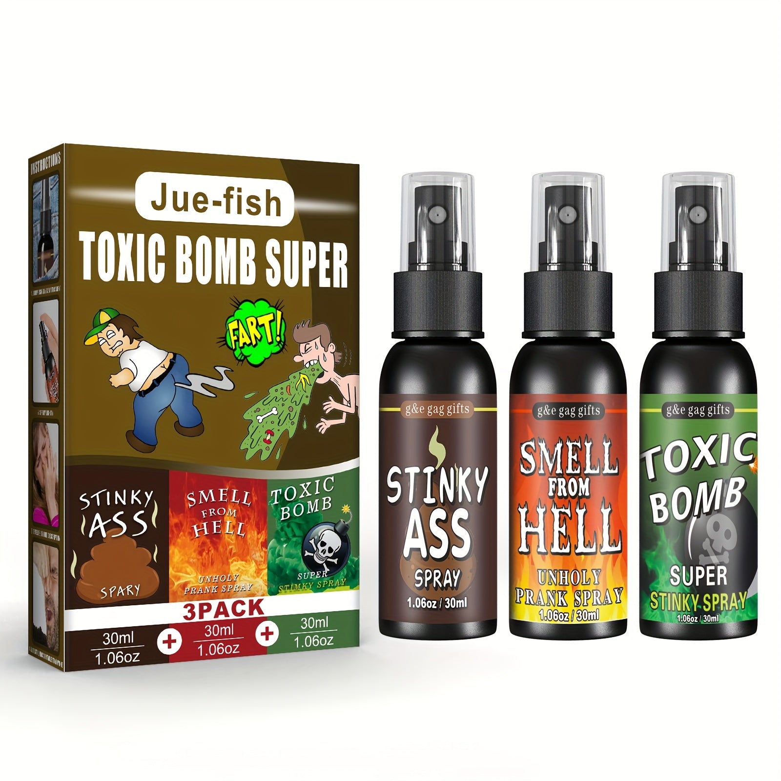 Stink Spray Prank Toy for Halloween