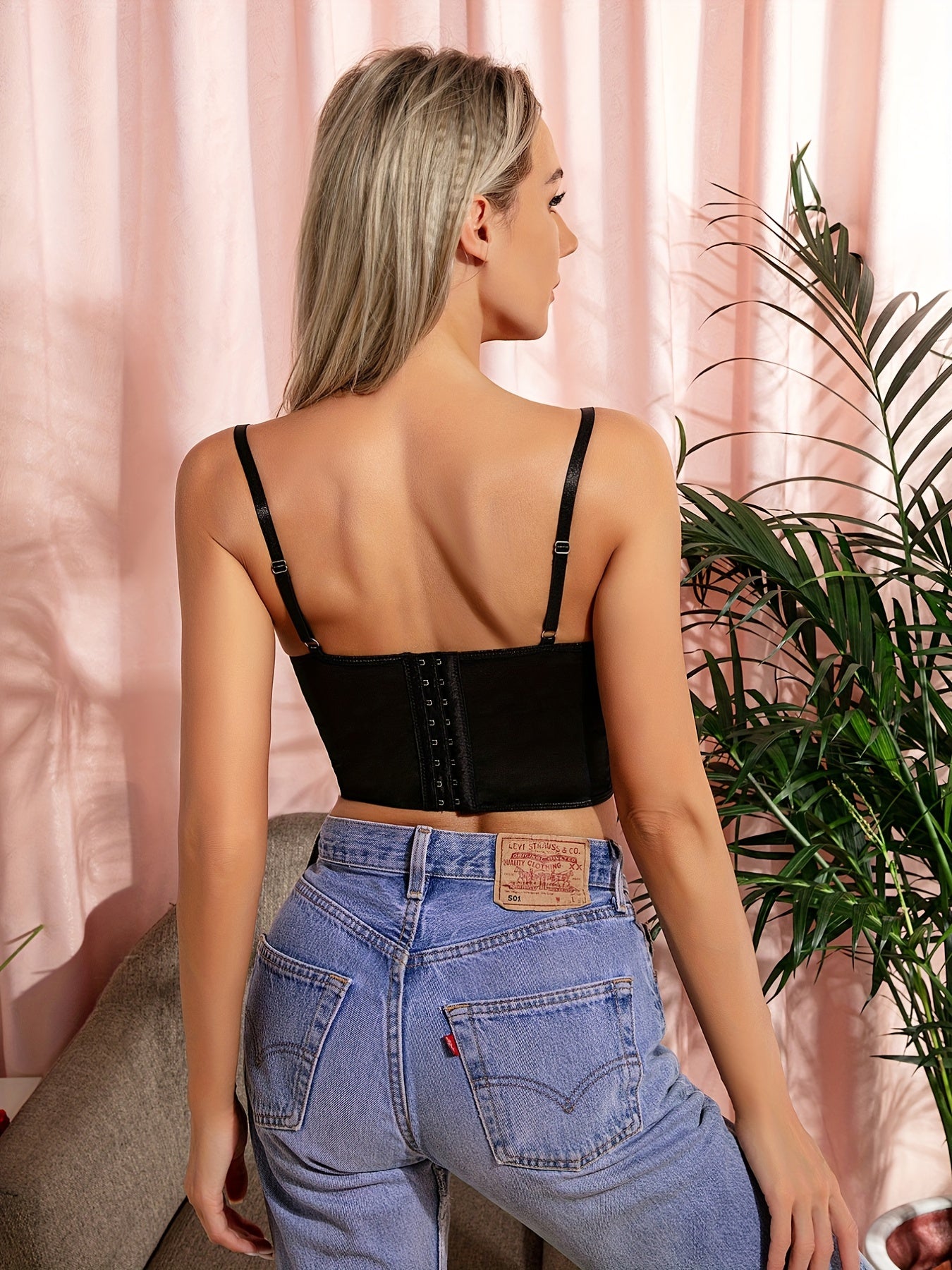 Lace Cami Corset Slimming Body Shaper