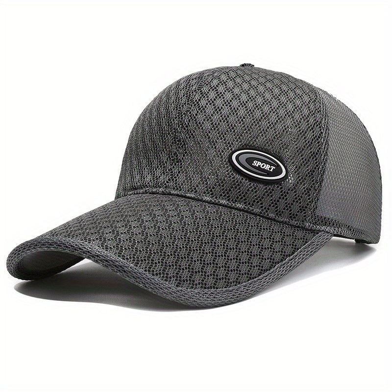 Men's Mesh Sports Baseball Cap Outdoor Breathable