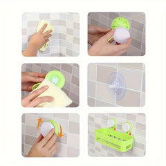 Bathroom Shelf Shower Caddy Rack No Punching Storage Rack Holder
