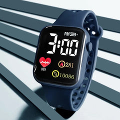 Kids Love Calendar LED Watch Boys Girls