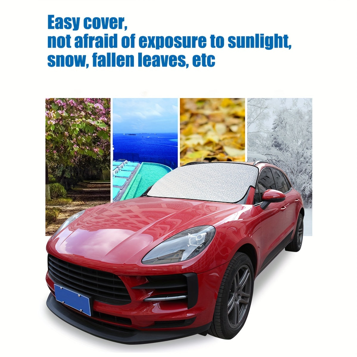 Car Windshield Pad Sunshade Frostproof Aluminum Plated Front Windshield
