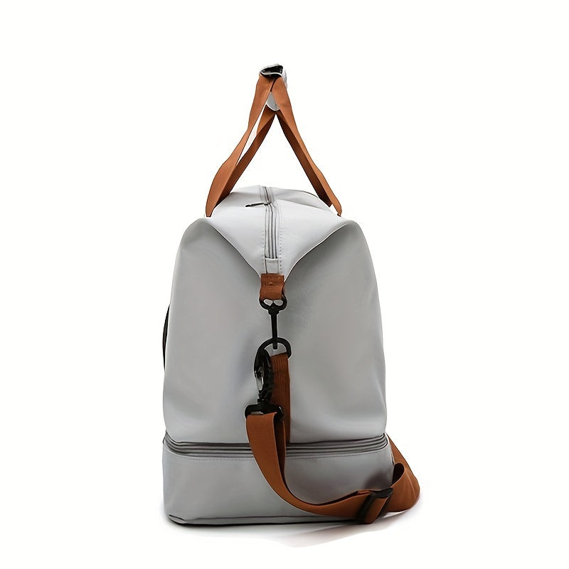 Large Capacity Luggage Bag with Wet Separation Shoe Bag