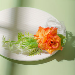 Simulation Flower Wristband Elastic Wrist Strap Women's Decoration