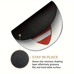 Rugby Printed Circular Anti Slip Mouse Pad