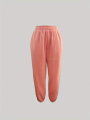 Elastic Waist Jogger Pants for Women Fall Winter