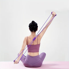 Pilates Exercise Elastic Tube Chest Enlarger Tension Band