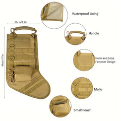 Molle Christmas Stocking Bag Ammo Bullet Pouch Dump