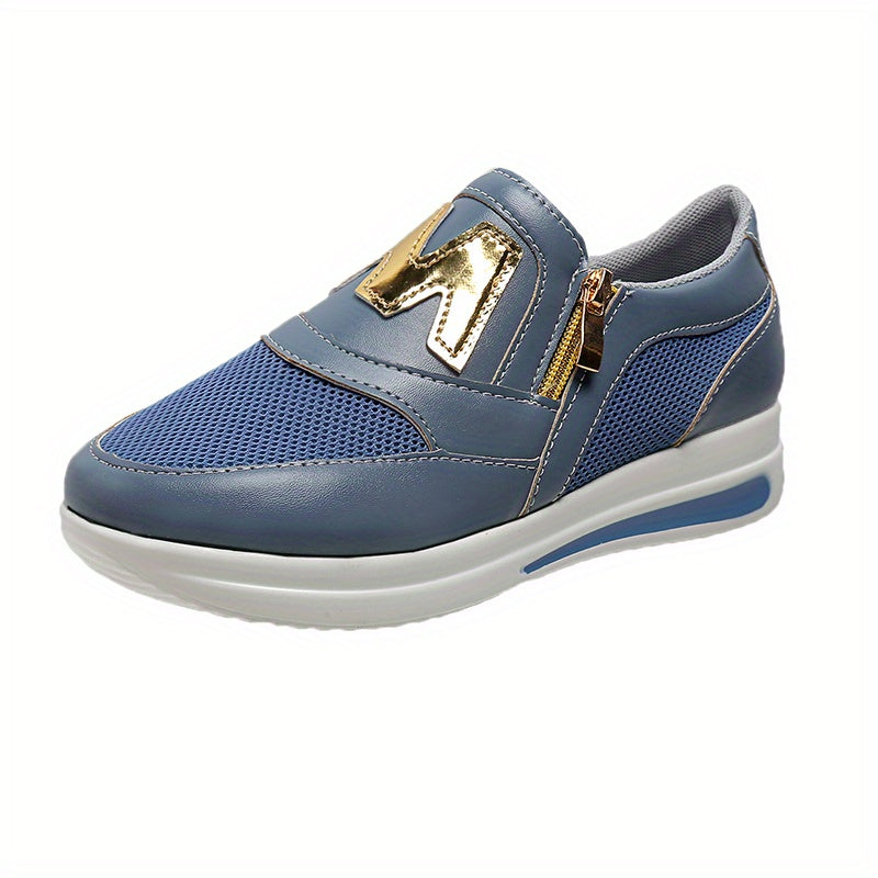 Women's Mesh Sports Shoes Air Cushion Sole Casual Walking Shoes