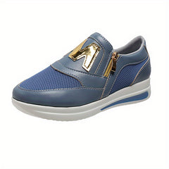 Women's Mesh Sports Shoes Air Cushion Sole Casual Walking Shoes