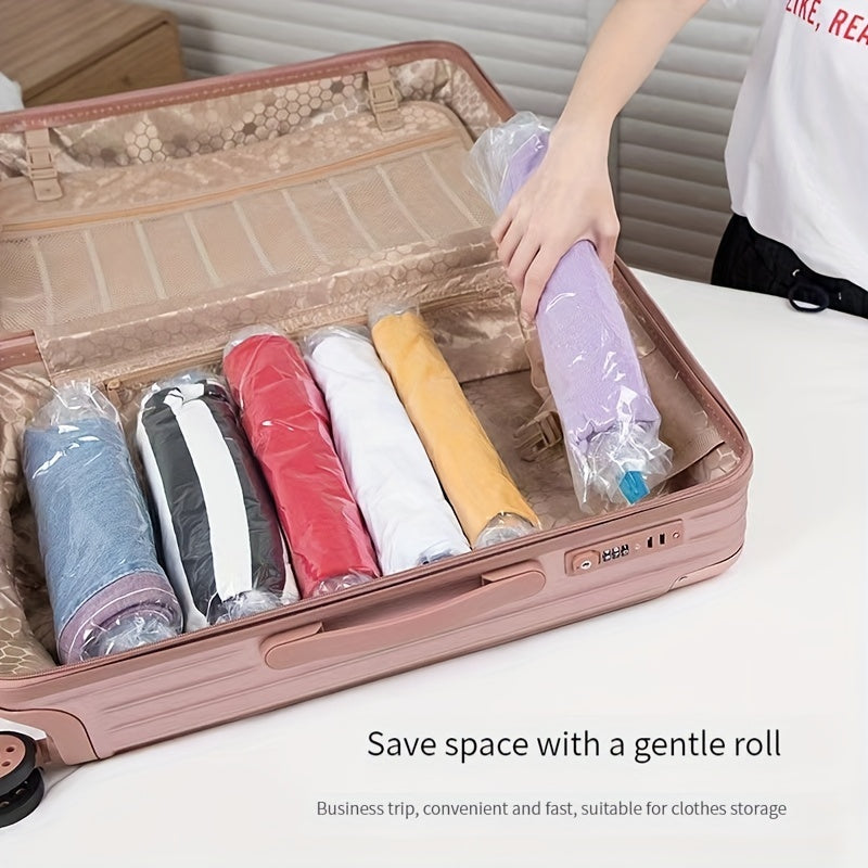 Vacuum Compression Travel Bag Sealed Luggage Packing Bag Waterproof