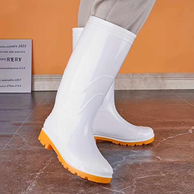 Men's Rain Boots Non slip Waterproof Rain Shoes