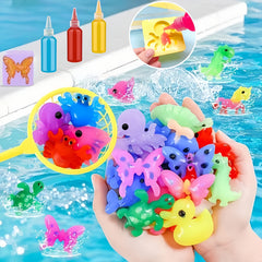 Magic Water Elf Set DIY Toy Educational Game with 12 Bottles & Molds
