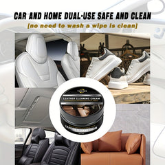 110g Car Leather Refurbishment Paste - Clean, Brighten & Protect