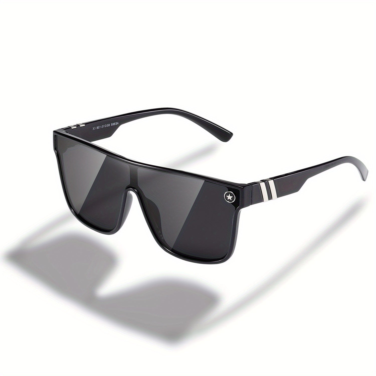Men's Square Frame Polarized Sunglasses UV Protection